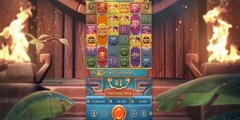 Hệ thống biểu tượng Kho Báu Aztec