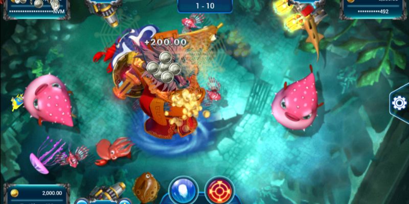 Luật chơi bắn cá Fishing 2 chuẩn chỉnh
