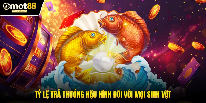 Tỷ lệ trả thưởng hậu hĩnh đối với mọi sinh vật