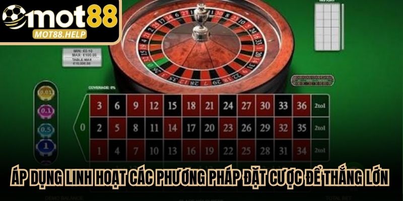 Áp dụng linh hoạt các phương pháp đặt cược để thắng lớn siêu nhanh